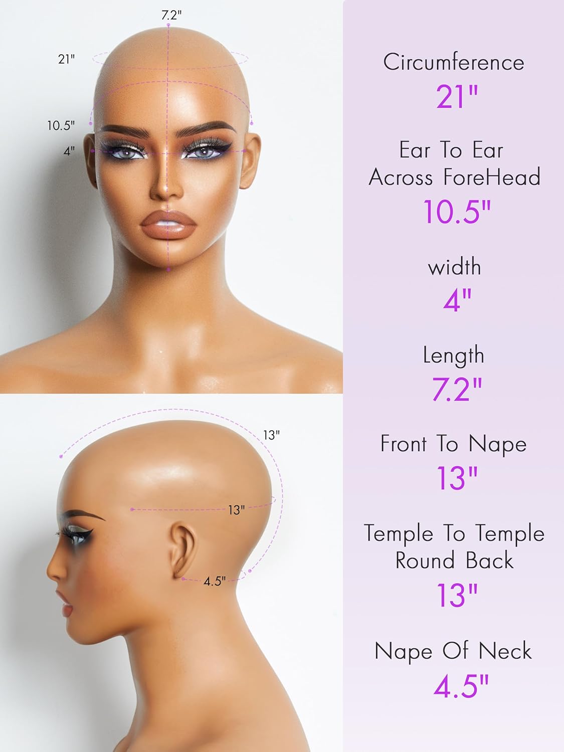 13×6 Yaki Straight Bob Wig with Bangs Human Hair Glueless HD Lace Bob Wig with Brown Highlights