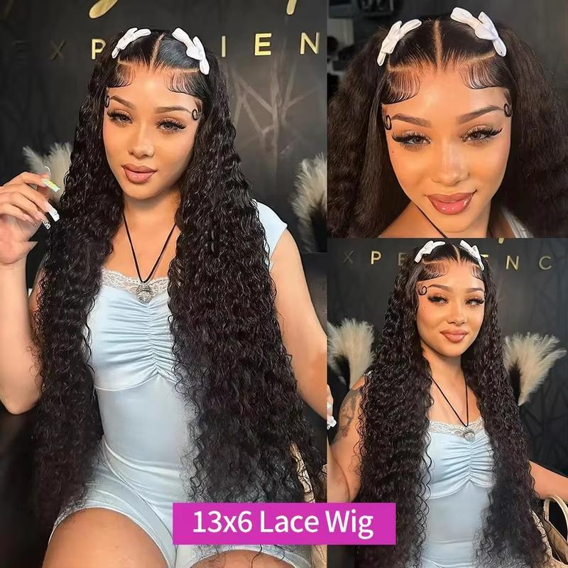 13×6 Jerry Curly Pre-Cut-HD Lace Wig-Curly -Human Hair Wigs-Ready to Wear-Pre-Plucked-For Women-high Density