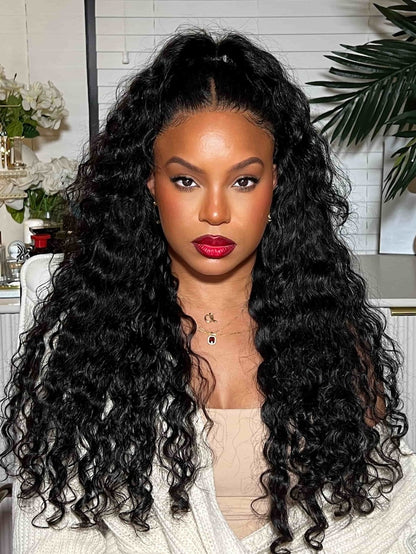 Glueless & HD Lace Wet & Wavy Water Wave Wig