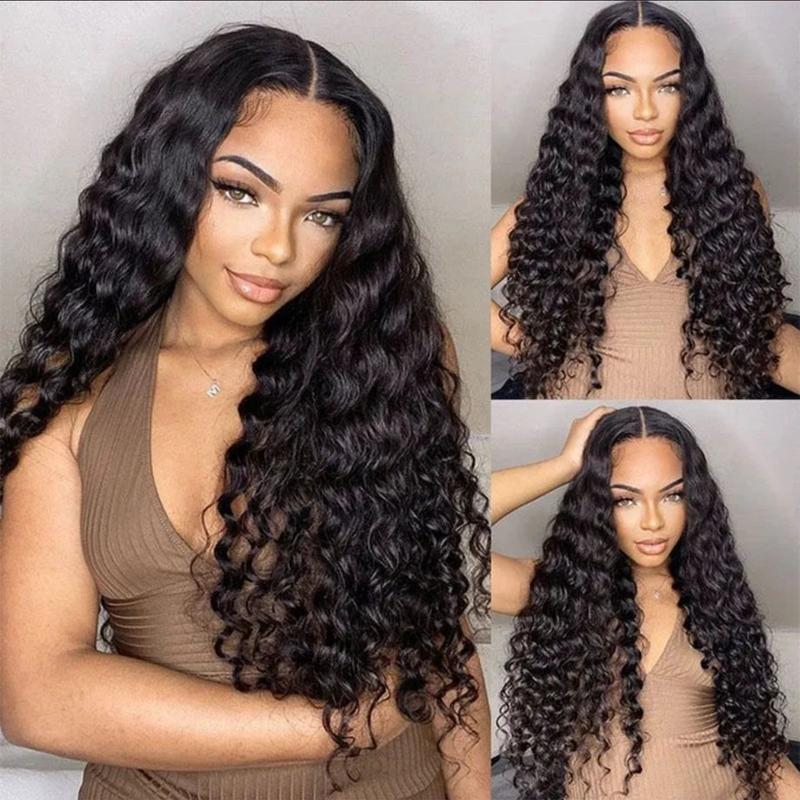 9×6 Glueless Wig Jerry Curly Pre-Cut-HD Lace Wig-Glueless Wig-Curly -Ready to Wear-Pre-Plucked-Human Hair Wigs-For Women-180% Density