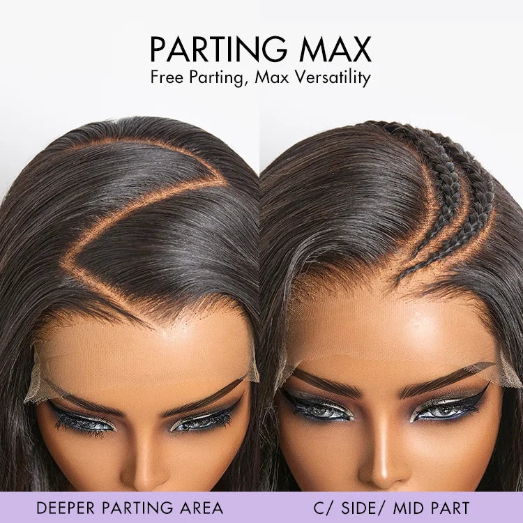 Black Wand Curly 6x4 HD Lace Glueless Wig Pre-Cut Lace